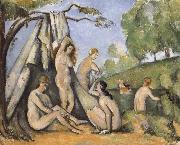 Paul Cezanne Bath woman who Germany oil painting artist